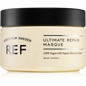 REF Ultimate Repair Mask mélyen tápláló hajmaszk száraz, sérült, vegyileg kezelt hajra 500 ml