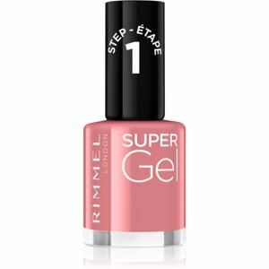 Rimmel Super Gel géles körömlakk UV/LED lámpa használata nélkül árnyalat 035 Pop Princess Pink 12 ml