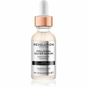 Revolution Skincare Colloidal Silver Serum nyugtató szérum problémás és pattanásos bőrre 30 ml