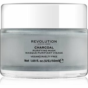 Revolution Skincare Purifying Charcoal tisztító arcmaszk 50 ml