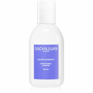 Sachajuan Silver Shampoo sampon szőke hajra semlegesíti a sárgás tónusokat 250 ml