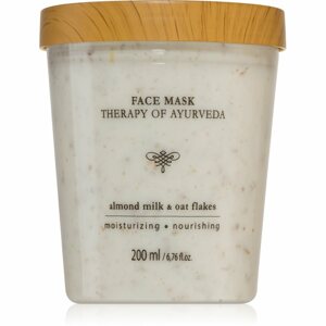 Stara Mydlarnia Therapy of Ayurveda Almond Milk & Oat Flakes hidratáló arcmaszk az érzékeny arcbőrre 200 ml