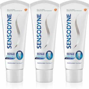 Sensodyne Repair & Protect fogkrém érzékeny fogakra 3x75 ml
