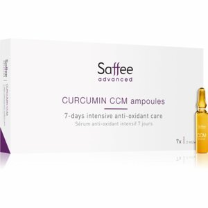 Saffee Advanced Curcumin Ampoules - 7-days Intensive Anti-oxidant Care ampulla – 7 napos intenzív ápolás kurkuminnal