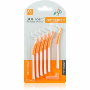 SOFTdent Butterfly XS fogközi fogkefe 0,4 mm 6 db