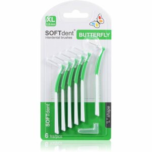 SOFTdent Butterfly XL fogközi fogkefe 0,8 mm 6 db