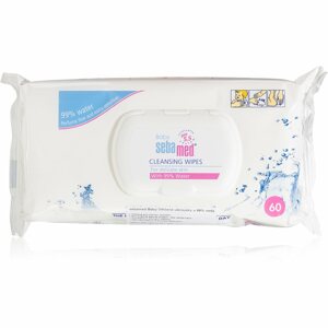 Sebamed Baby Care tisztító gyengéd törlőkendő 60 db