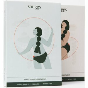 Snuggs Period Underwear Classic: Medium Flow menstruációs női alsó közepesen erős vérzéshez méret M 1 db