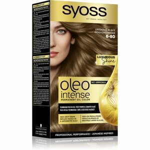 Syoss Oleo Intense tartós hajfesték olajjal árnyalat 6-80 Hazelnut Blond