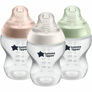 Tommee Tippee C2N Closer to Nature Baby Bottles Set cumisüveg 0m+ 3x260 ml