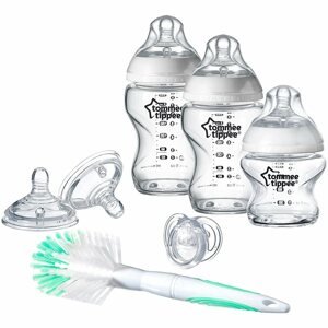 Tommee Tippee Closer To Nature Newborn Starter Kit ajándékszett Glass (újszülötteknek)