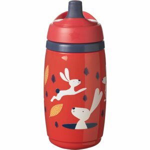 Tommee Tippee Superstar Sport 12m+ termosz bögre gyermekeknek Red 266 ml