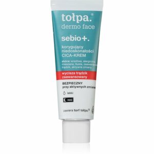 Tołpa Dermo Face Sebio + könnyű krém a bőr tökéletlenségei ellen 40 ml