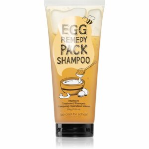 Too Cool For School Egg Remedy Pack Shampoo megújító sampon száraz és sérült hajra 200 g