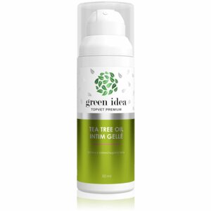 Green Idea Tea Tree Oil Intim gellé gyengéd tisztító gél az intim részekre 50 ml