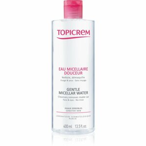 Topicrem UH FACE Gentle Micellar Water finoman tisztító micellás víz az érzékeny arcbőrre és szemekre 400 ml