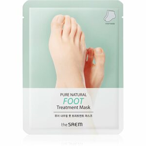 The Saem Pure Natural Foot Treatment hidratáló maszk lábakra 16 g