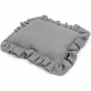 T-TOMI Muslin Pillow párna Grey 25 x 30 cm 1 db