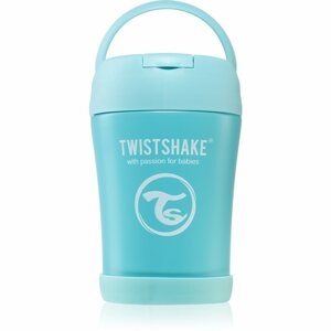 Twistshake Stainless Steel Food Container Blue termosz ételekhez 350 ml