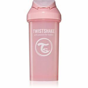 Twistshake Straw Cup Pink kulacs szívószállal 6m+ 360 ml