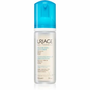 Uriage Hygiène Cleansing Make-up Remover Foam tisztító és szemlemosó hab normál és zsíros bőrre 150 ml