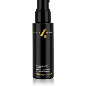 Unit4Men Beard Growth Serum Amber&Vanilla szérum 30 ml