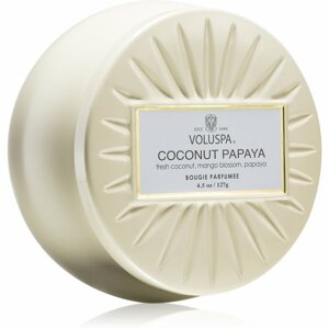 VOLUSPA Vermeil Coconut Papaya illatgyertya alumínium dobozban 127 g