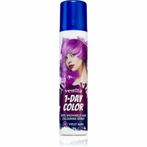 Venita 1-Day Color színező spray hajra árnyalat No. 10 - Violet Aura 50 ml