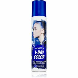 Venita 1-Day Color színező spray hajra árnyalat No. 5 - Navy Blue 50 ml