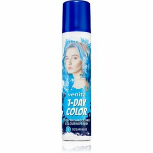 Venita 1-Day Color színező spray hajra árnyalat No. 2 - Ocean Blue 50 ml