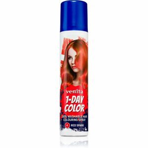 Venita 1-Day Color színező spray hajra árnyalat No. 4 - Red Spark 50 ml