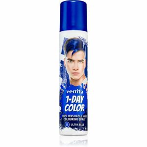Venita 1-Day Color színező spray hajra árnyalat No. 12 - Ultra Blue 50 ml