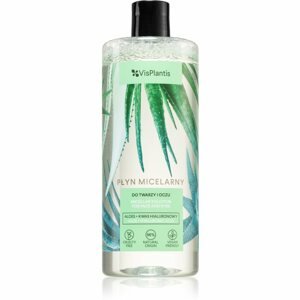 Vis Plantis Herbal Vital Care Aloe Juice & Panthenol micellás víz 3 az 1-ben aloe kivonattal és pantenollal 500 ml