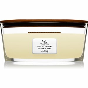 Woodwick White Tea & Jasmine illatgyertya fa kanóccal (hearthwick) 453.6 g