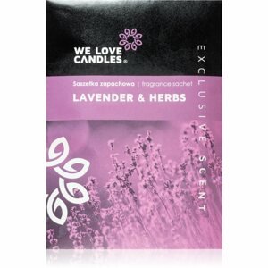 We Love Candles Basic Lavender & Herbs illatosított zacskó 25 g