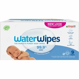 Water Wipes Baby Wipes 9 Pack finom nedves törlőkendők gyermekeknek 9x60 db