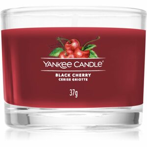 Yankee Candle Black Cherry viaszos gyertya glass 37 g