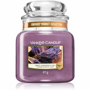 Yankee Candle Dried Lavender & Oak illatgyertya Classic nagy méret 411 g