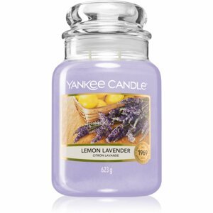 Yankee Candle Lemon Lavender illatgyertya Classic kis méret 623 g