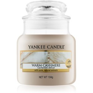 Yankee Candle Warm Cashmere illatgyertya Classic nagy méret 104 g